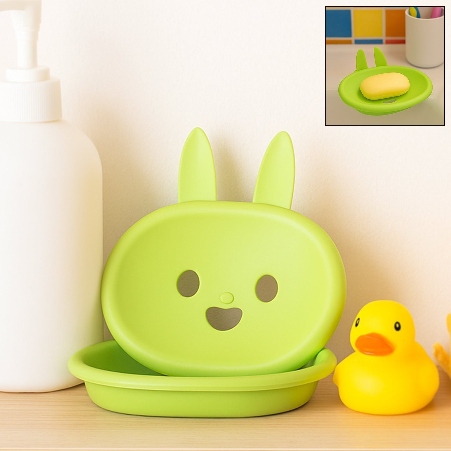 Soap Box Drain soap Box Cute Rabbit Shape Double soap Bowl Box Plastic Rack Storage Rack Bathroom Toilet Storage Box ,Sabudani Soap Box Drain soap Box Cute Rabbit Shape Double soap Bowl Box Plastic Rack Storage Rack Bathroom Toilet Storage Box ,Sabudani
